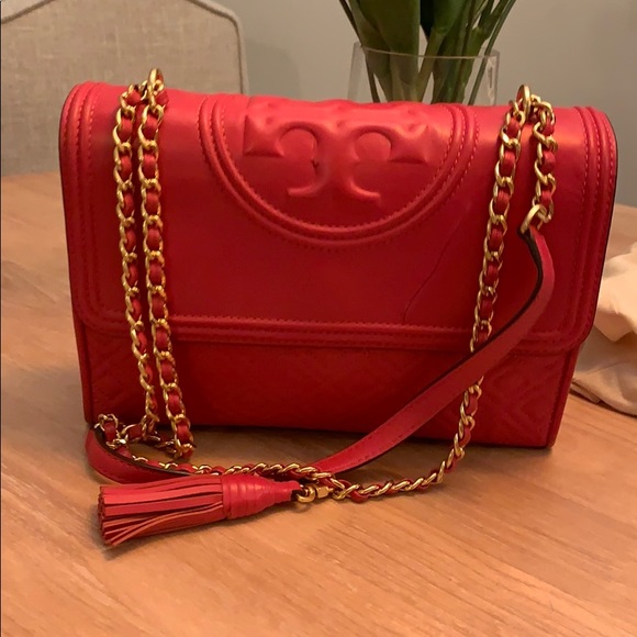 Tory Burch Handbags - Tory Burch Fleming  Shoulder Bag.